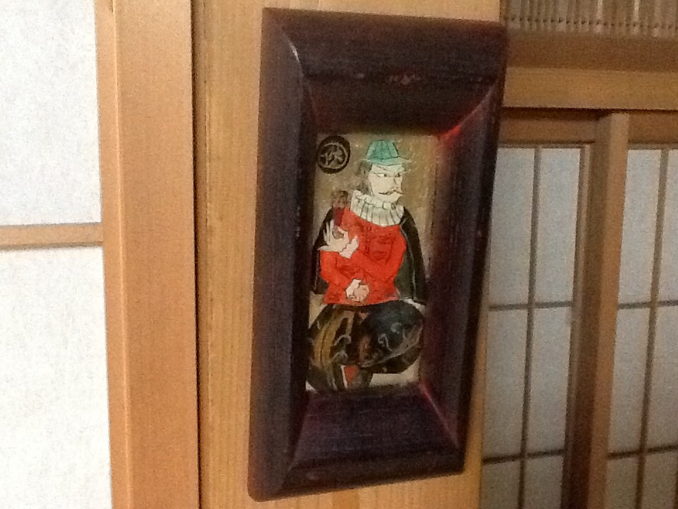 真作保証渡辺俊明 『山河萬歳 南蛮船図』4号サイズ 日本画 南蛮