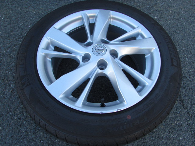 □T1219-1 日産 ティアナ純正+ミシュラン 215/55R17 1本スペア用にどうぞ☆