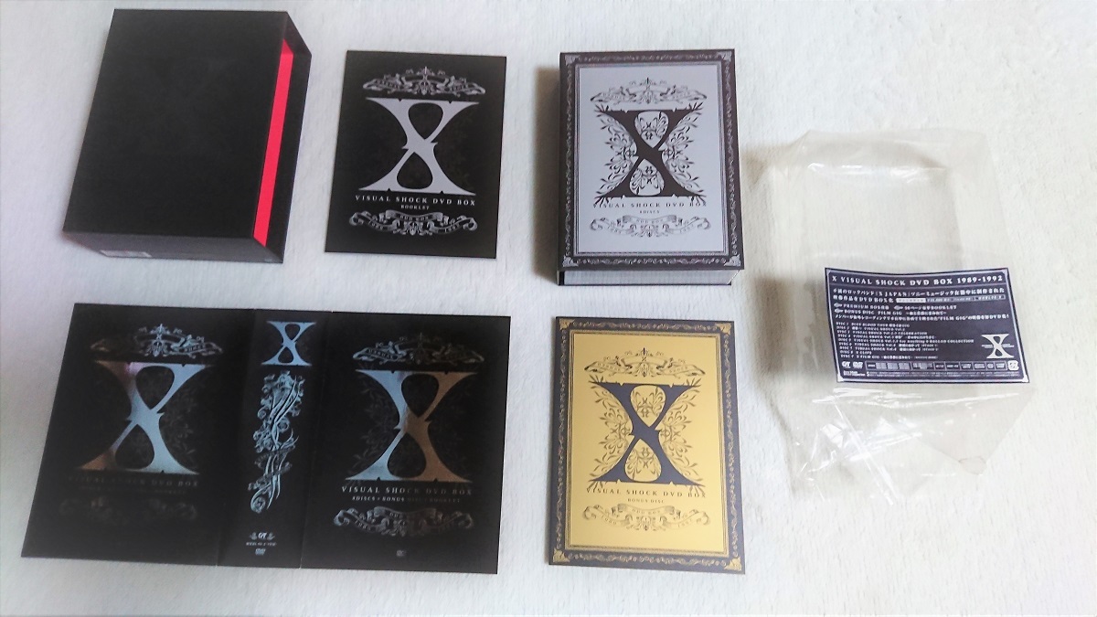X JAPAN DVD BOX 『VISUAL SHOCK DVD BOX 1989-1992』 ※完全生産限定盤 