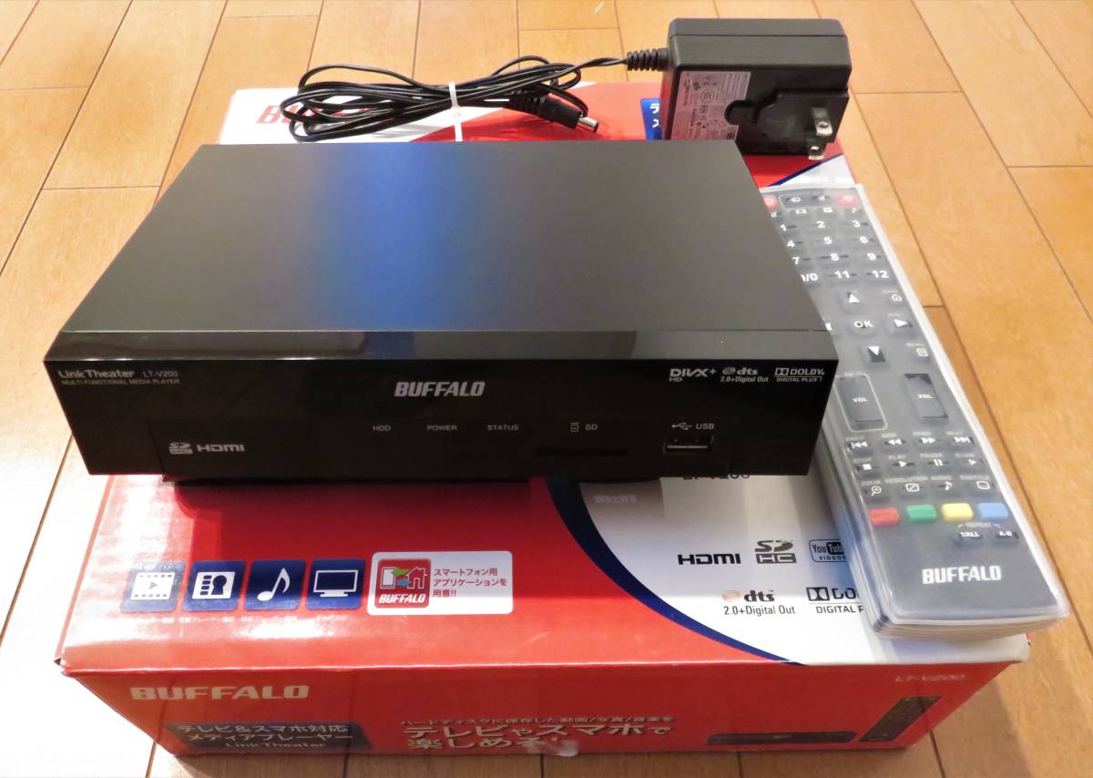 BUFFALO メディアプレイヤー LT-V200 LT-V200 : その他 : LinkTheater