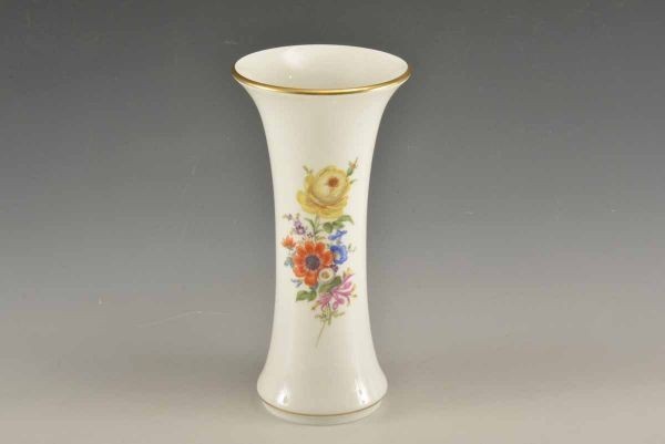 人気SALE，高品質 庭08138 マイセン 手彩色花文花瓶 860ｇ 本物保証(マイセン)｜売買されたオークション情報、yahooの商品情報をアーカイブ公開 - オークファン マイセン