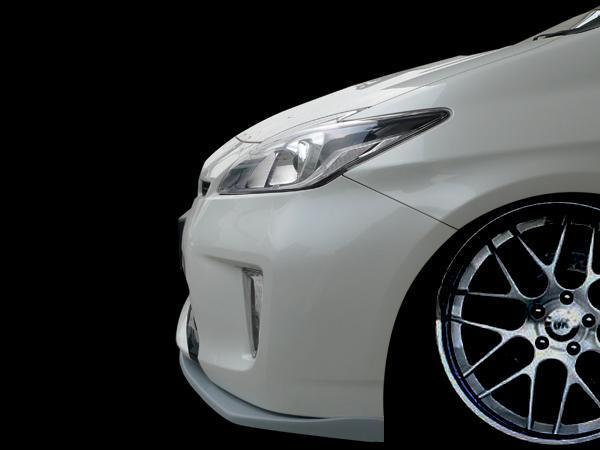 新品即決 ZVW 30 プリウス 後期 フロント リップ スポイラー シンプル