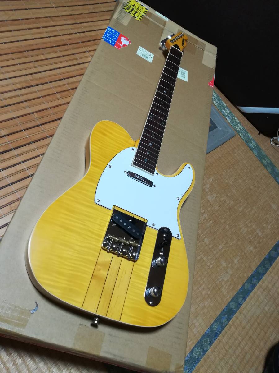 PLAYTECH TL700 Deluxe Amber ジャンク品　テレキャスター　検）FENDER GIBSON