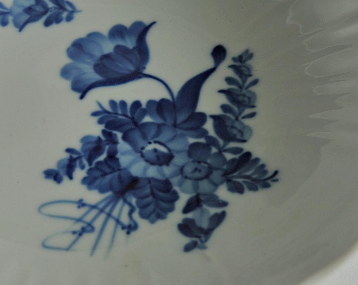 ◆ロイヤルコペンハーゲン　ブルーフラワーカーブ　鉢２点と大皿のセット◆ROYAL COPENHAGEN　_6