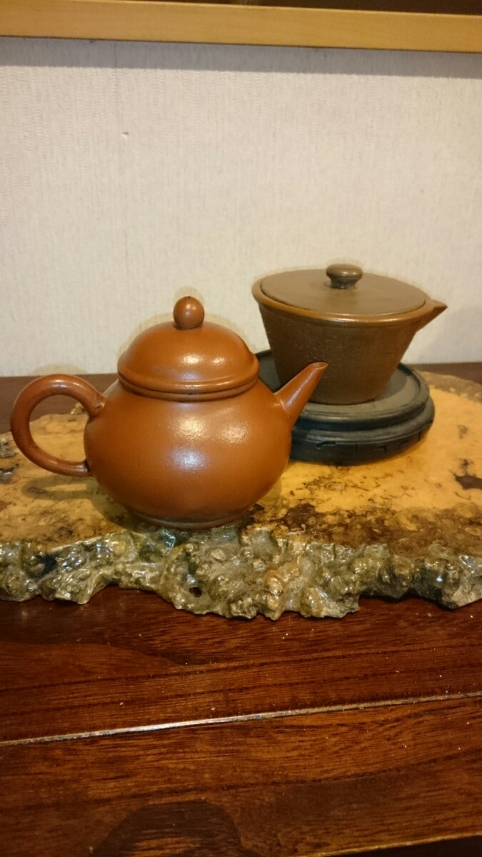 備前、古備前、中国、中国美術、朱泥、宝瓶、楽山、急須、茶道具、茶器