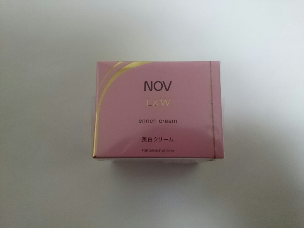 ☆ 新品 NOV ノブ L&W 美白 エンリッチ クリーム 48g