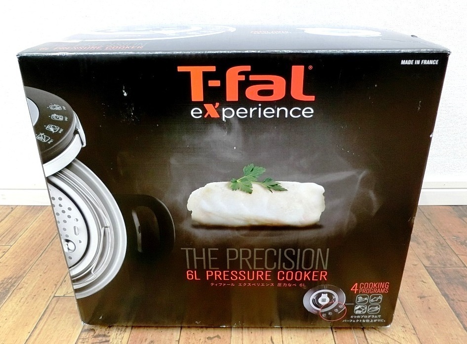 新品】T-fal ティファール 圧力鍋 エクスペリエンス 22cm 6L【未開封