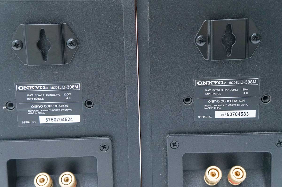 ONKYO オンキョー 2Way スピーカー D-308M ペアセット 【公式通販】