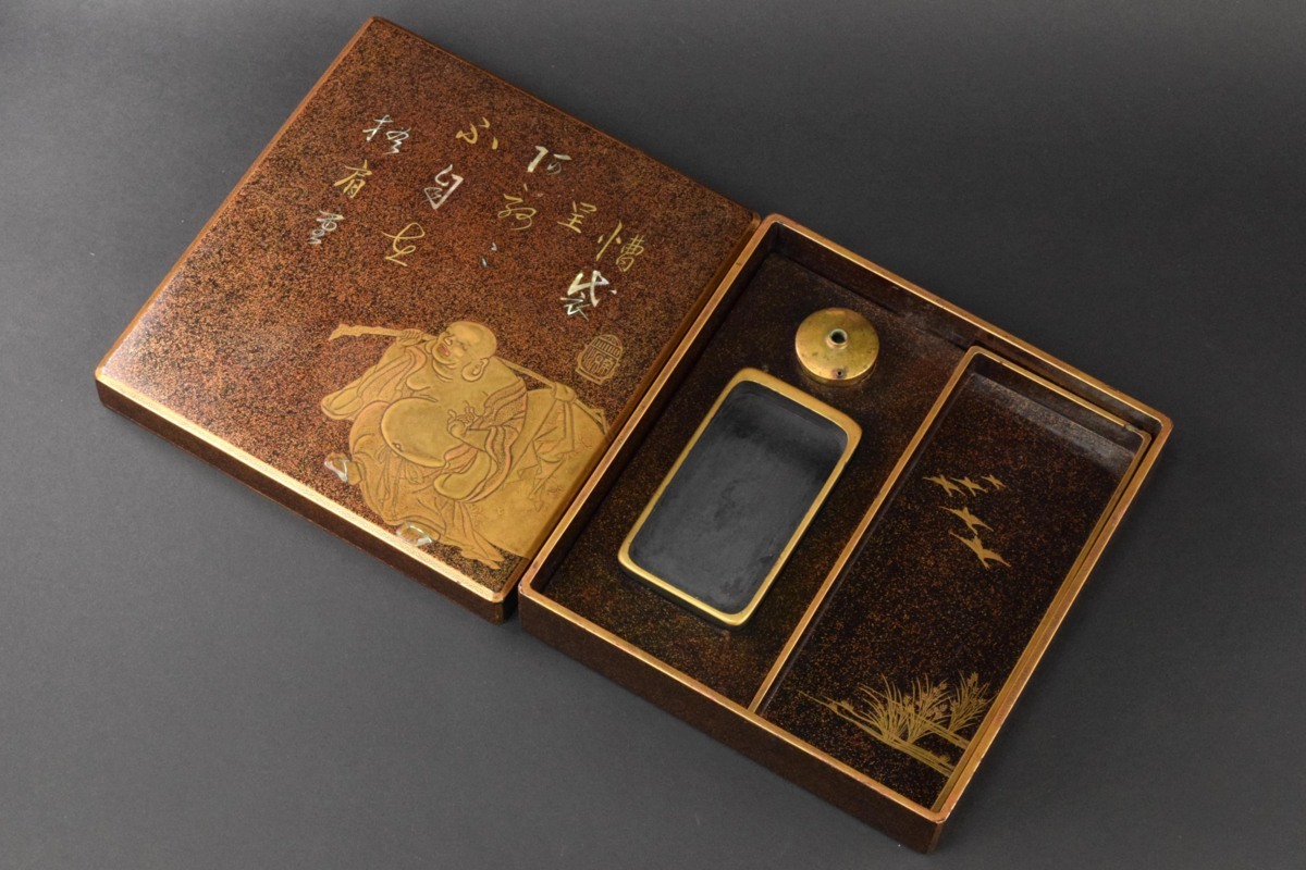 金梨地蒔繪螺鈿硯箱＿ Yahoo!オークション ◇木製漆塗 櫛箱 蒔絵梨地 