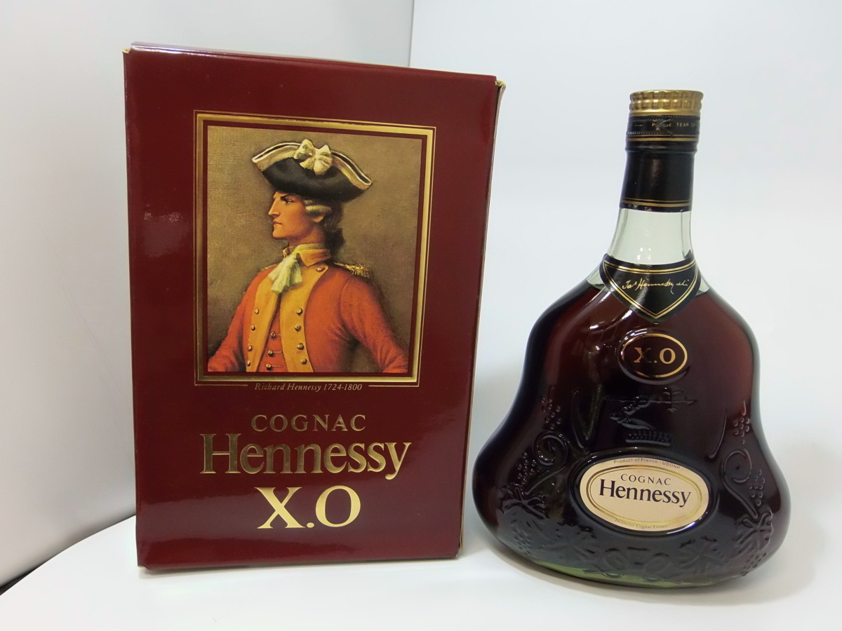 Hennessy X.O.ブランデー新品未開栓　700ml 未開栓】 Hennessy X.O クリアボトル 金キャップ 700ml 40度