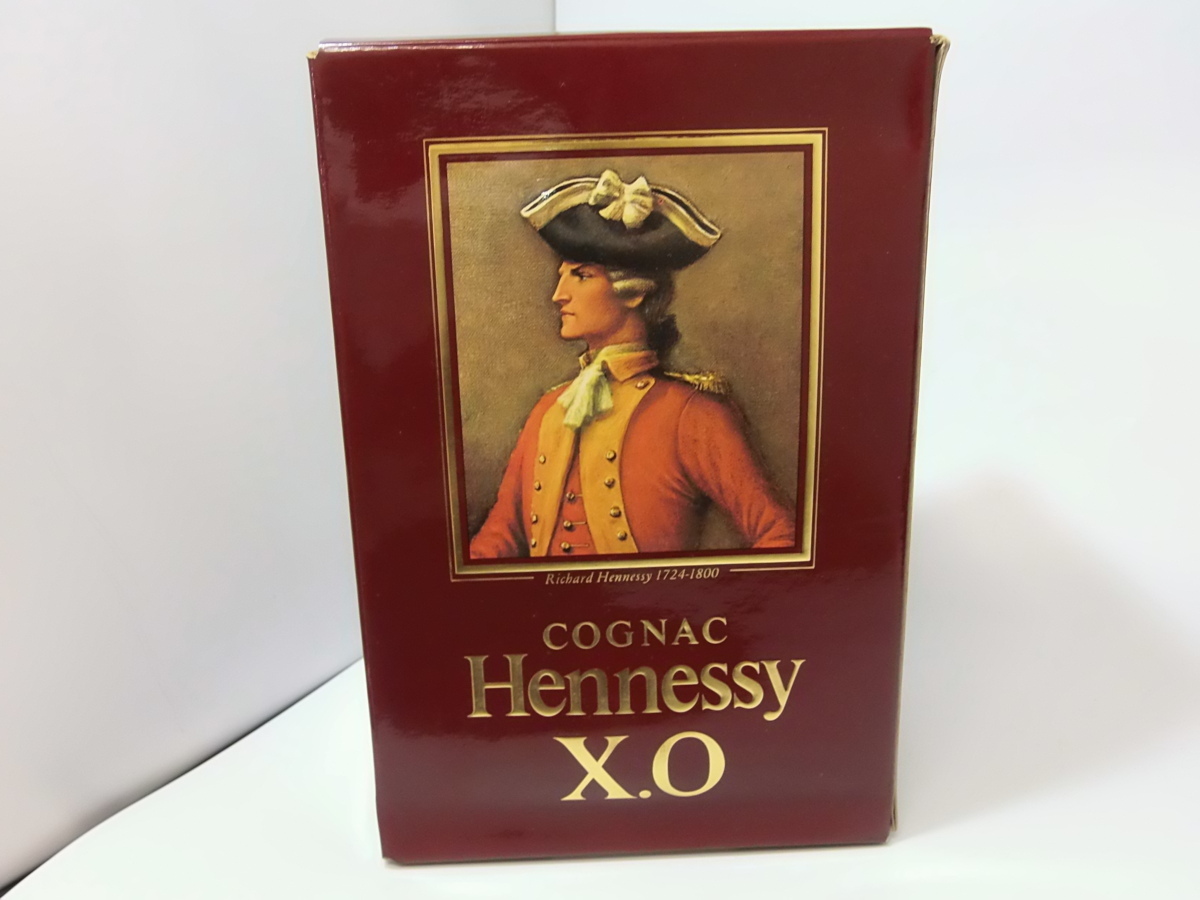 未開栓】 Hennessy X.O クリアボトル 金キャップ 700ml 40度
