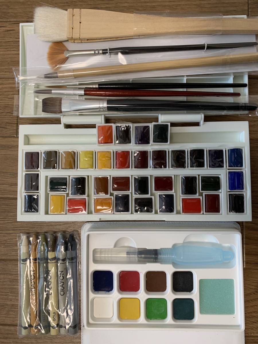 水彩で描く 「ディアゴスティーニ」の「水彩で描く」の全号と全付録 水彩で