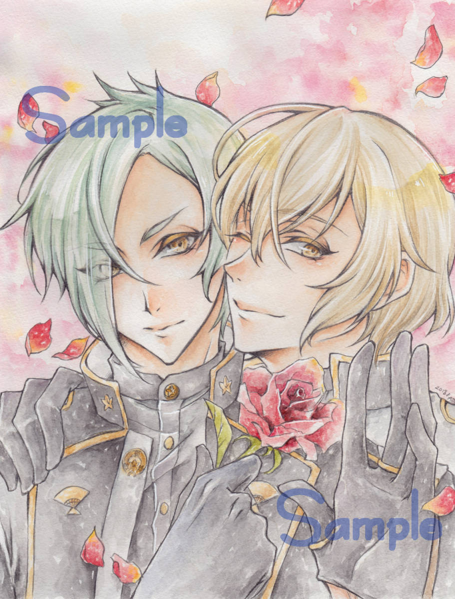 手描きイラスト 刀剣乱舞 髭切 膝丸 No 8 手描きイラスト 売買されたオークション情報 Yahooの商品情報をアーカイブ公開 オークファン Aucfan Com