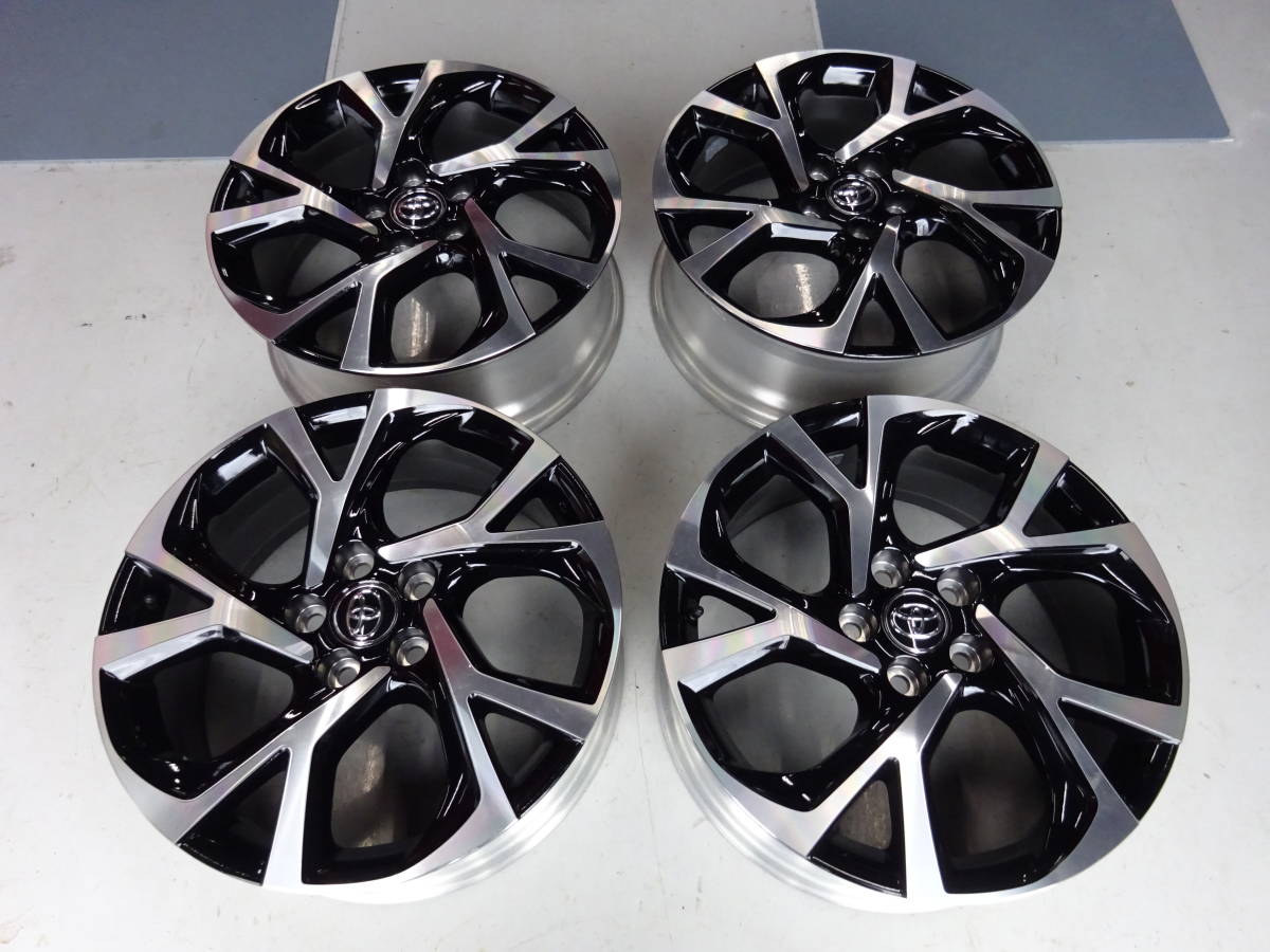 新車外し 美品 トヨタ CH-R 純正 ホイール 18インチ 7J+50 114.3 5H 4