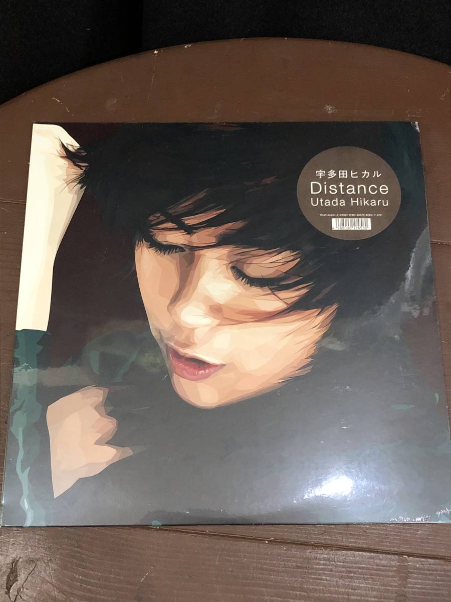 Distance レコード 宇多田ヒカル 未開封 - distance 生産限定盤 LP : 2