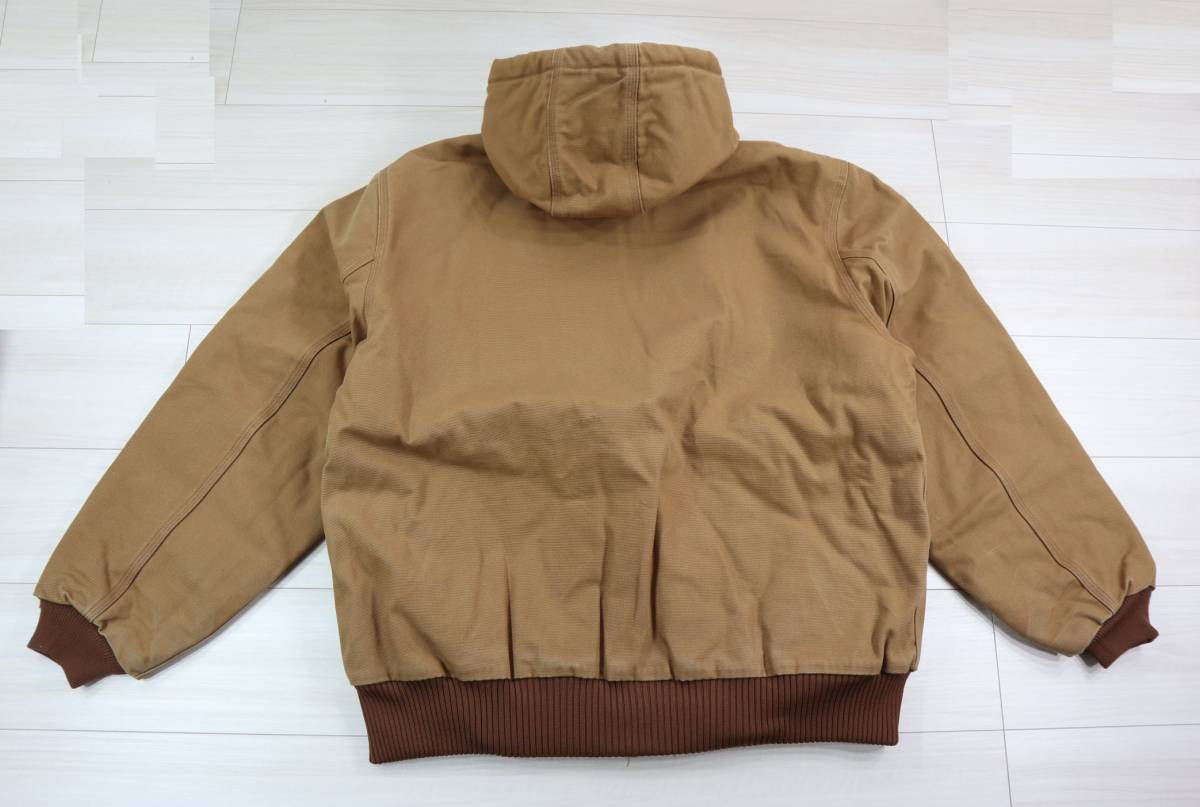 カーハート-CARHARTT★MADE IN USA ★ダックアクティブジャケット 　L