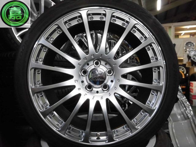 ☆未使用ホイール+中古タイヤ☆決算特価 赤字品 カールソン 1/16 RS GT