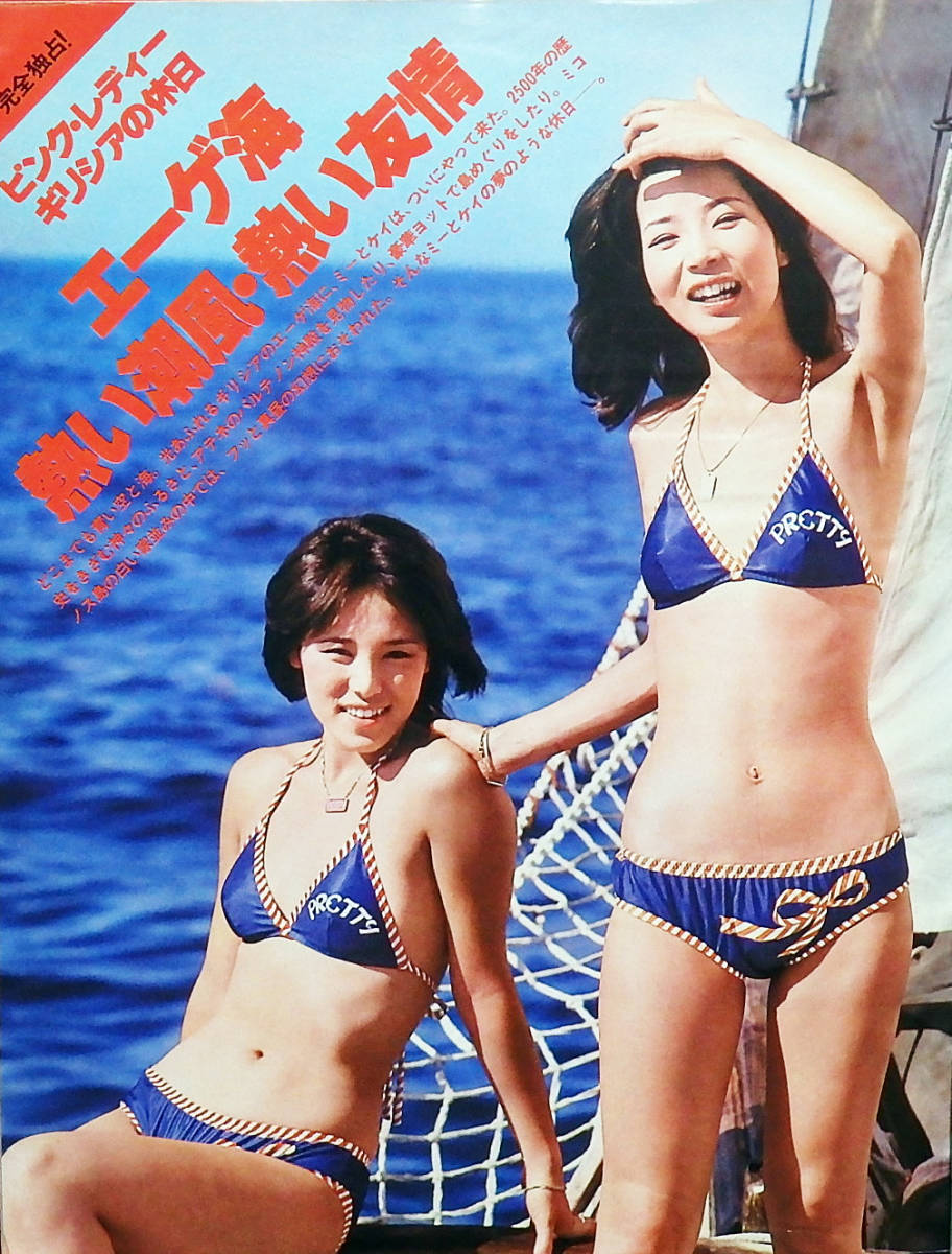 明星 ピンクレディー 石川ひとみビキニ水着 山口百恵 桜田淳子 西城秀樹 榊原郁恵 石野真子 大場久美子 本 雑誌 昭和53年 アイドル 明星 Myojo 売買されたオークション情報 Yahooの商品情報をアーカイブ公開 オークファン Aucfan Com