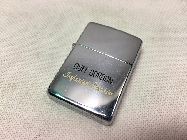 ◇e 1950年代 初期 ZIPPO ハイポリ 鏡面 DUFF GORDON ジッポ 