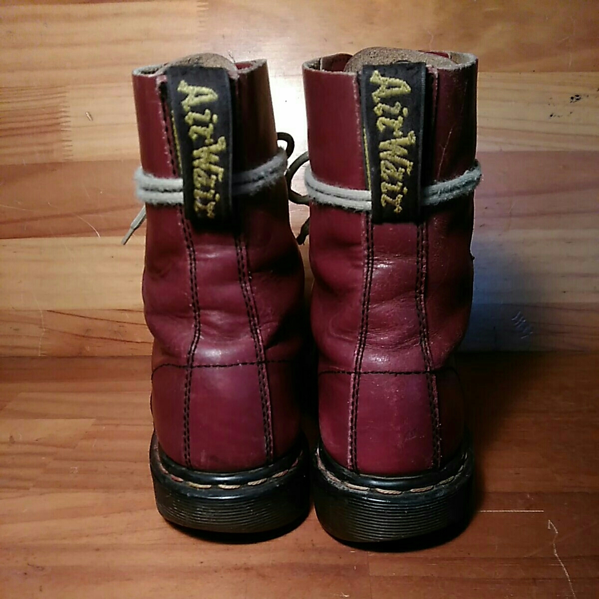 英国製 ドクターマーチン Dr.Martens 10ホールブーツ スチールトゥ UK6