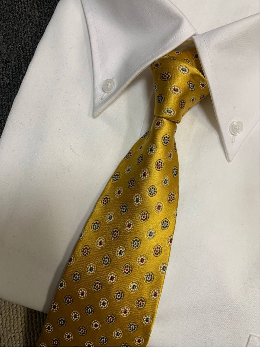 美品 ″DOLCE PUNTA″ ドルチェプンタ 小紋 セッテピエゲ ネクタイ 901252