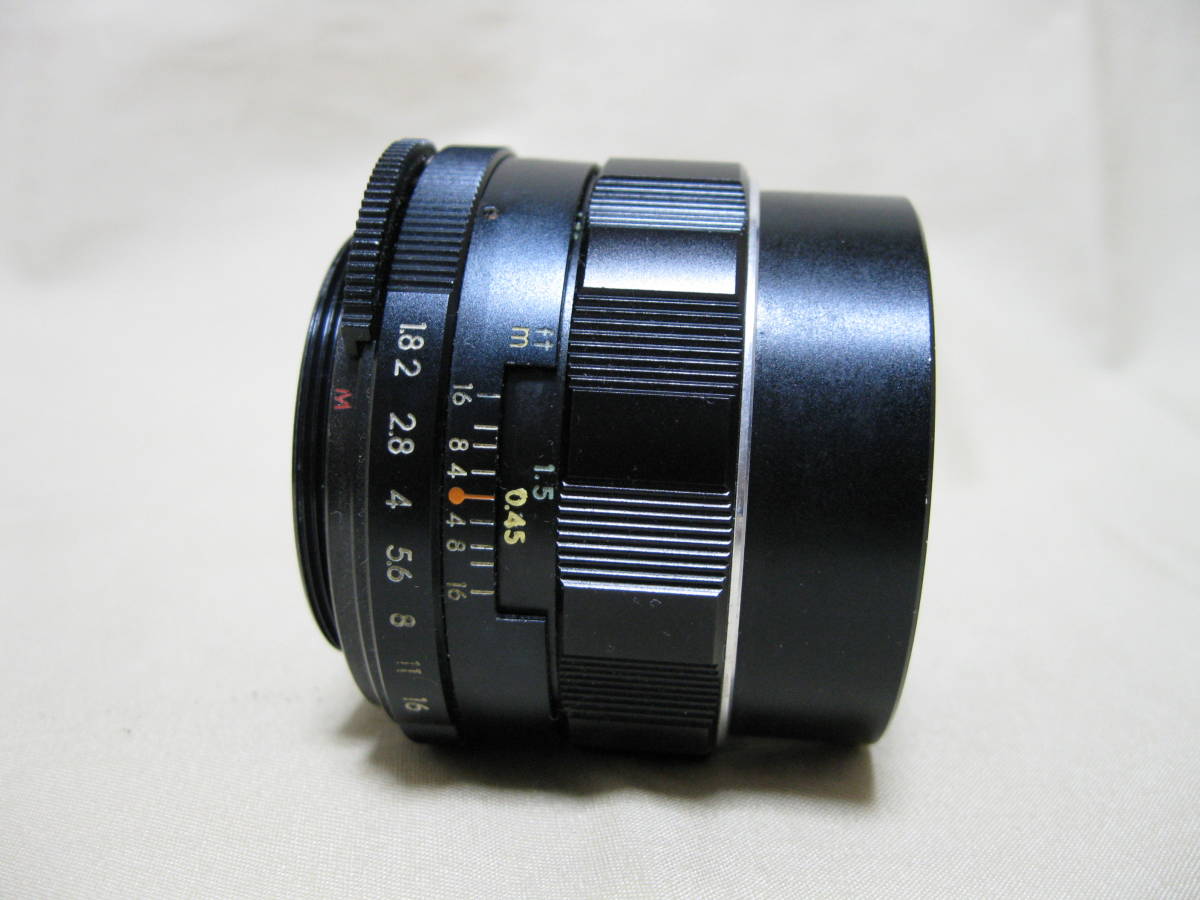 ペンタックス　ＥＳ－Ⅱ本体と交換レンズ　Auto Takumar 1:1.8/55　のセットで　Ｍ４２マウント　ジャンク　/　旭光学　フィルムカメラ