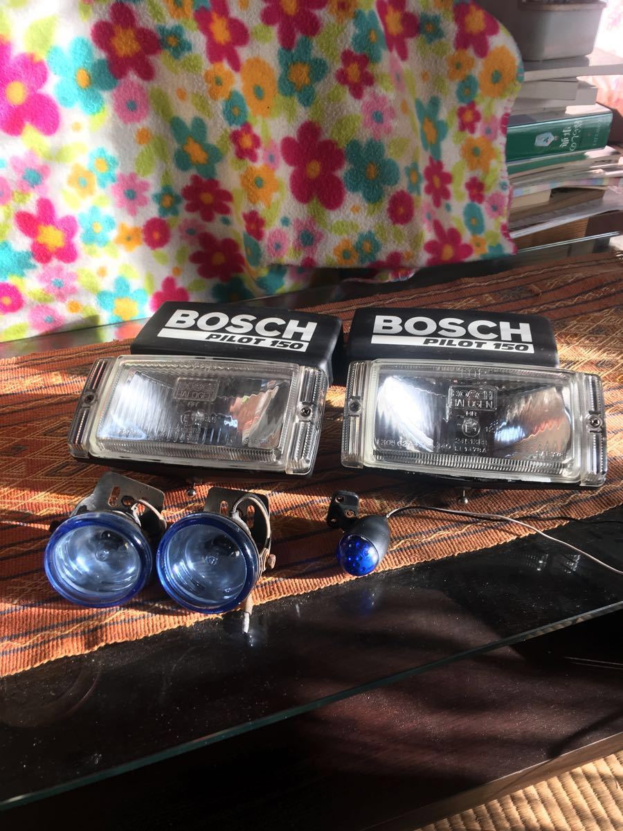 当時物ボッシュフォグランプ　PILOT150 アクティ 純正　ホンダ フォグランプ 0 BOSCH - ボッシュ PILOT150 Yahoo!オークション -bosch