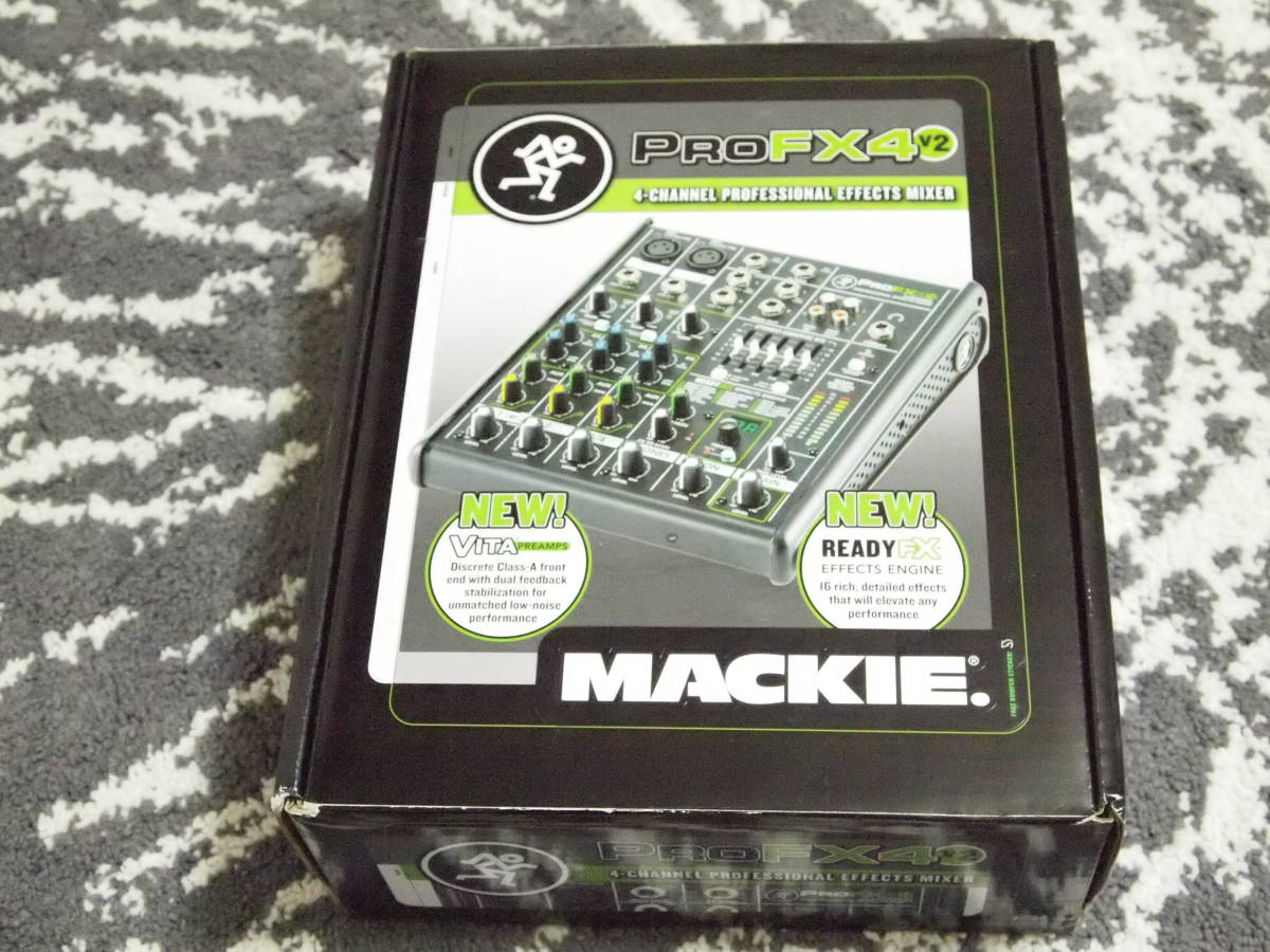 MACKIE マッキー アナログミキサー ProFX4v2 Mackie ProFX4 v2 4