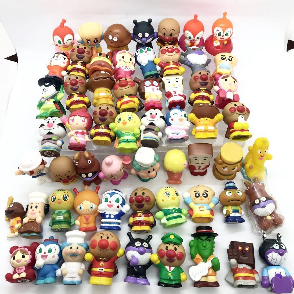 アンパンマン 指人形 ソフビ まとめ売り 大量 おもちゃ、ソフビ人形