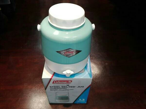 Coleman STEEL BELTED JUG / コールマン ジャグ / 1.3ガロン 4.9リットル/ 中古品