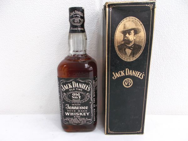 Jack Daniel Old No7 未開栓、古酒、箱なし JACK OLD Old TIME DANIEL'S No.7 ジャックダニエル 0 未開栓