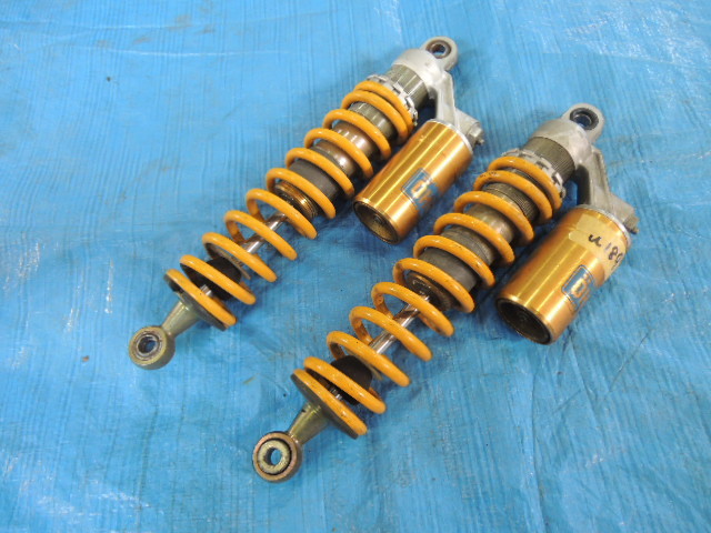 ★激レア当時物★ OHLINSオーリンズ 340mm リアショック リアサス 汎用 (Z1/Z2/Z900/KZ900/KZ1000/Z750F/Z750FX/Z1R/Z1000Mk2) (u189)