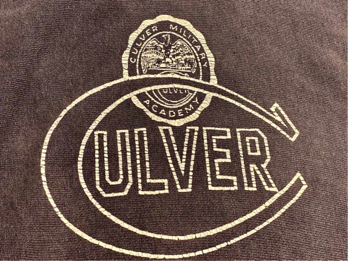 50s Champion 後付けパーカー ナス紺 culver
