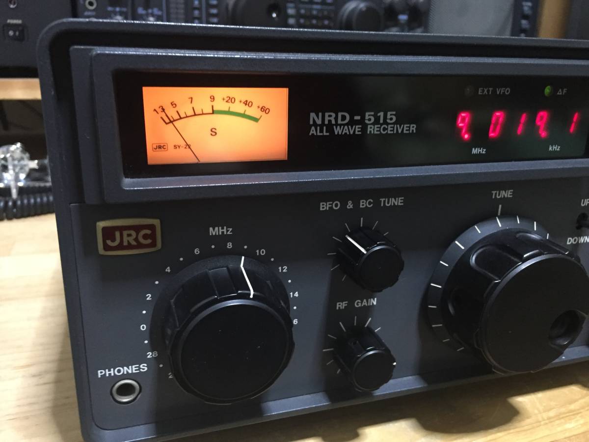 JRC NRD-515 NDH-518 - JRC受信機 NRD-515+NDH-518 動作良好美