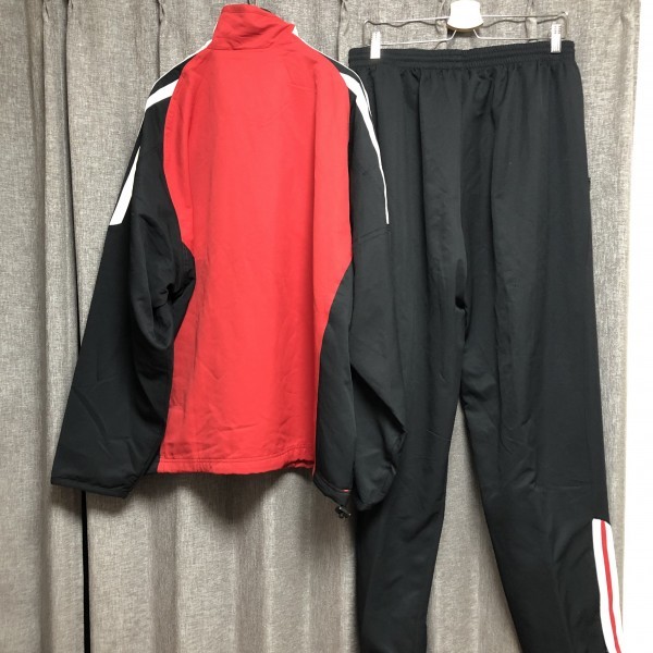 Adidas アディダス ジャージ上下セットアップ メンズ 2xo 赤白黒 トレーニングウェア Climalite アディダス 売買されたオークション情報 Yahooの商品情報をアーカイブ公開 オークファン Aucfan Com