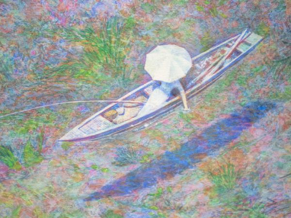 絵画 井上直久 幻の魚 ジブリ耳をすませば風景 イバラード ピエゾ