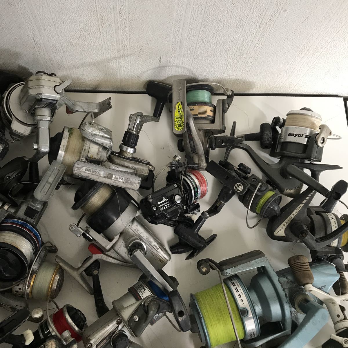daiwa /shimanoなどリール43個 中古 ジャンク daiwa ⁄shimanoなど