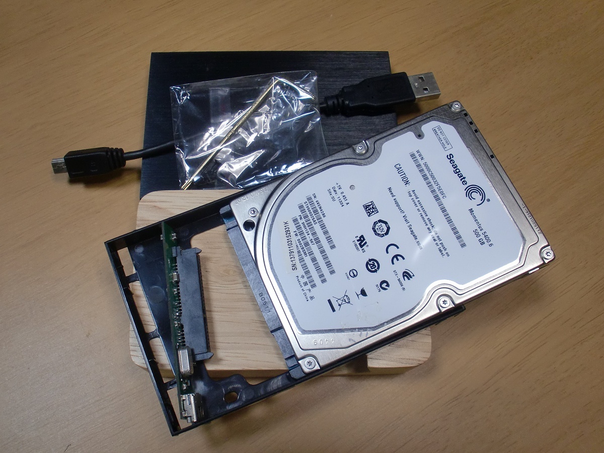 ELECOM // LaCie / LCH-RK500U // USB2.0接続 アルミボディ採用 / （ケースのみ）_3