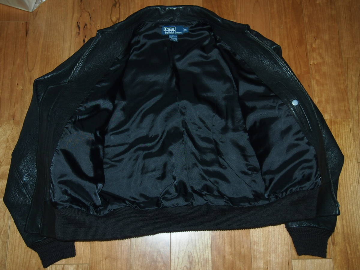 サイズ：S 美品 POLO Ralph Lauren ポロ ラルフローレン A-2 フライト 
