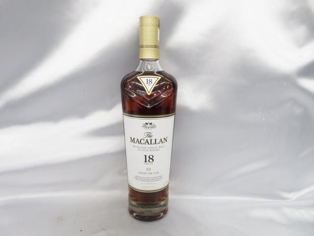 未開栓ウィスキー MACALLAN(マッカラン) 18年 700ml 古酒[nm] MACALLAN