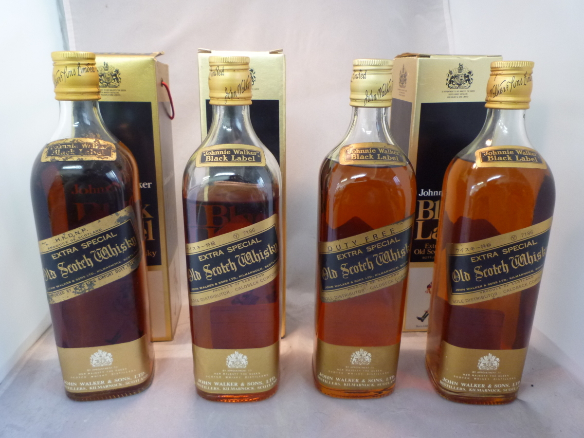 ☆古酒☆【1円スタート】JOHNNIE WALKER BLACK LABEL/ジョニー