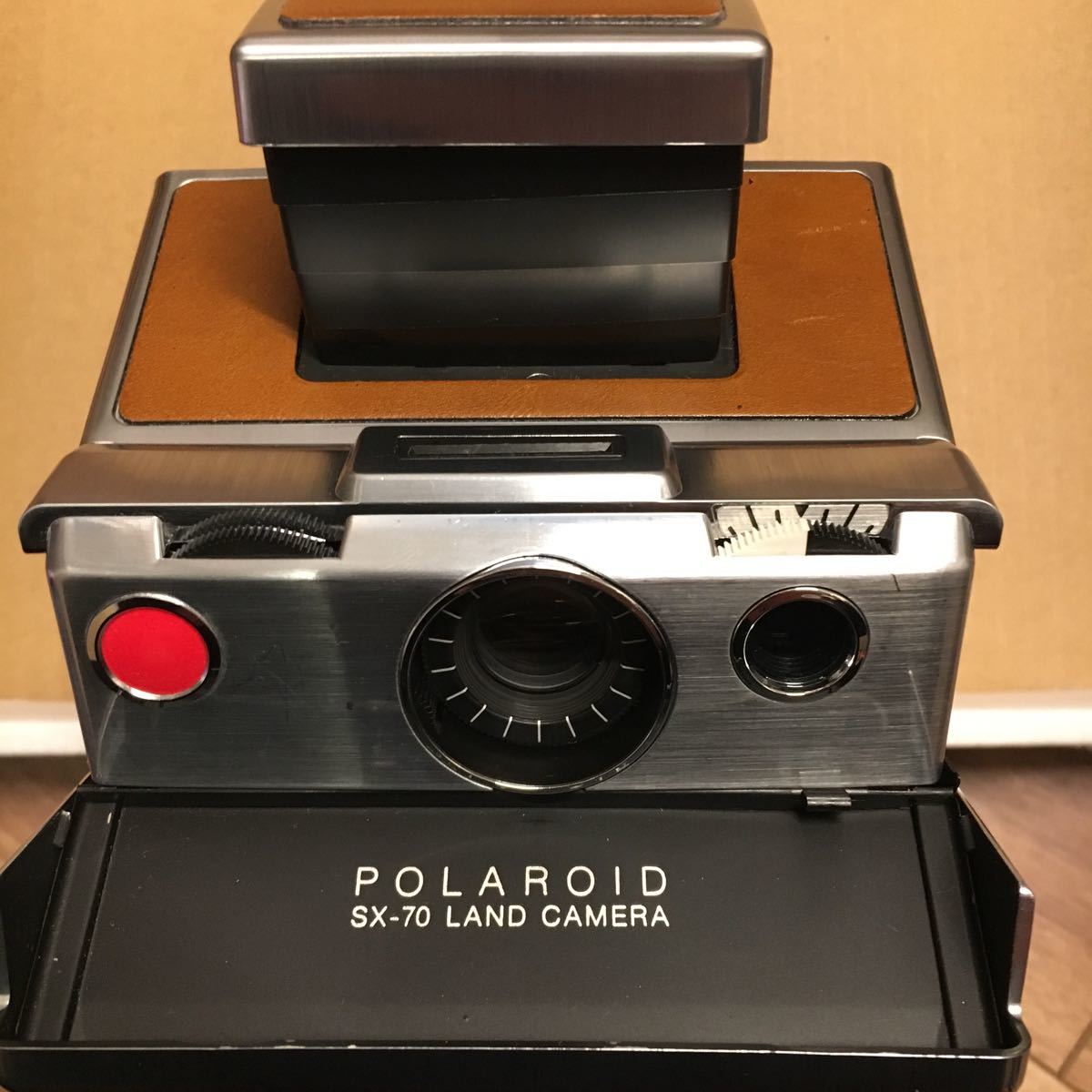 ポラロイドカメラ SX-70 LAND CAMERA ファーストモデル 純正レザー