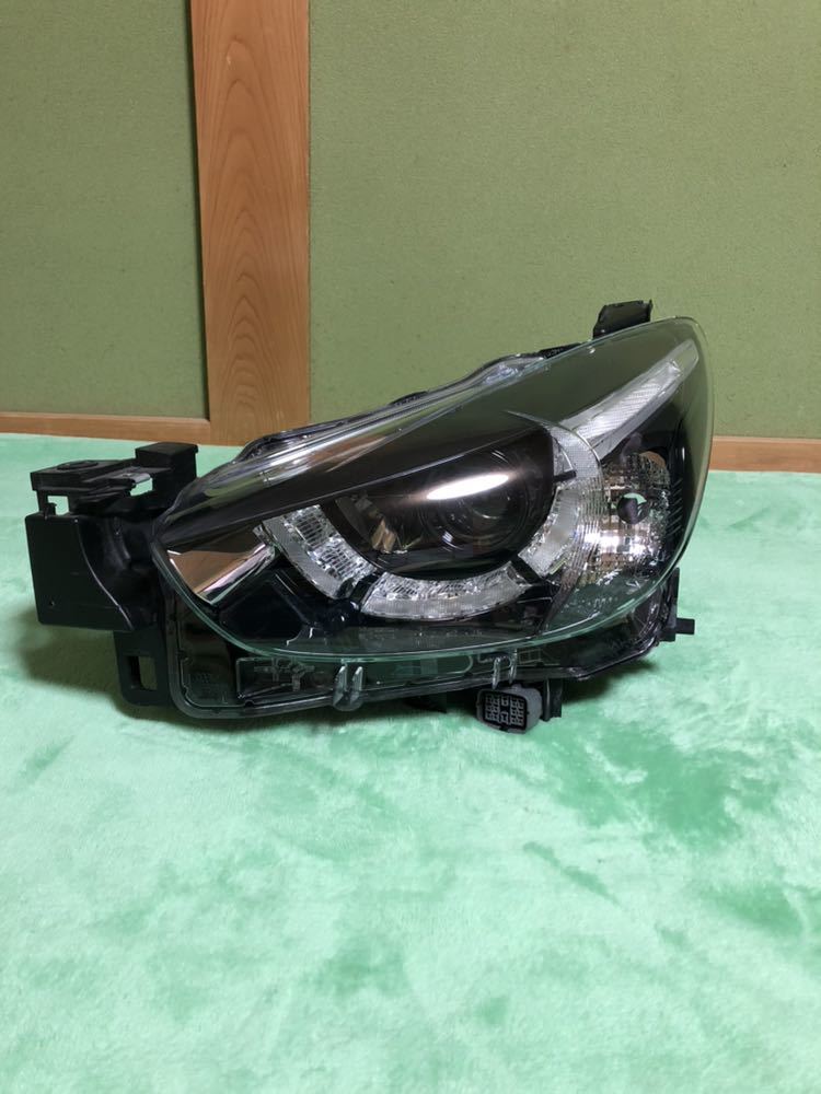 ★美品★ マツダ デミオ DJ5FS DJ3FS DJ系 純正 LED ヘッドライト 左 助手席