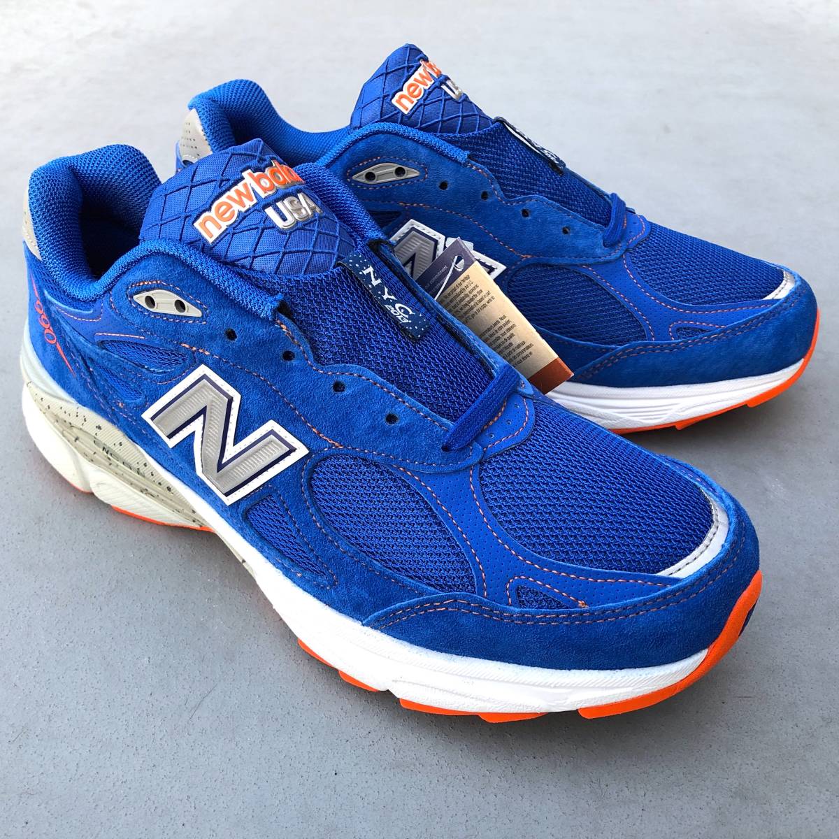 ☆新品！ニューバランスNEWBALANCE990！☆ニューヨークマラソン☆青色 