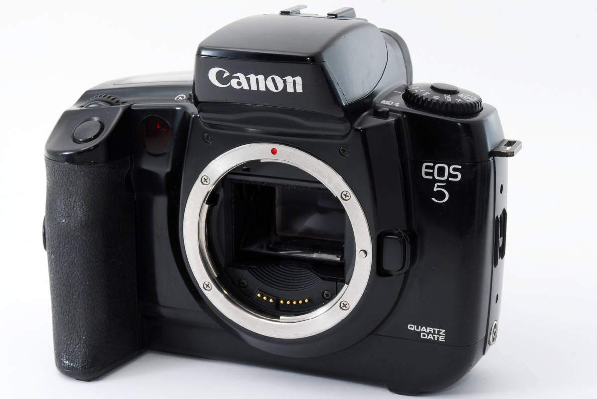 ☆動作正常☆ Canon EOS 5 QUARTZ DATE キャノン フィルム 一眼レフ