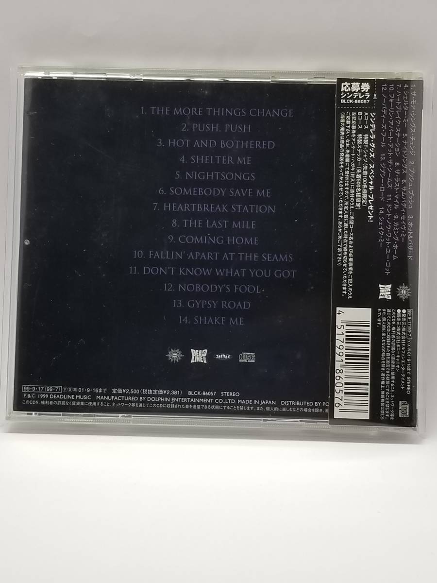 CINDERELLA／LIVE AT THE KEYCLUB／シンデレラ／ライブ・アット・ザ