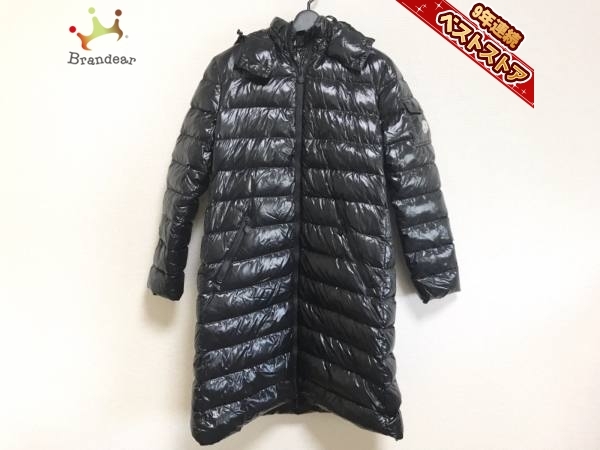 モンクレール MONCLER コート ダウンコート サイズ- 黒 レディース 冬物 MOKA(モカ)