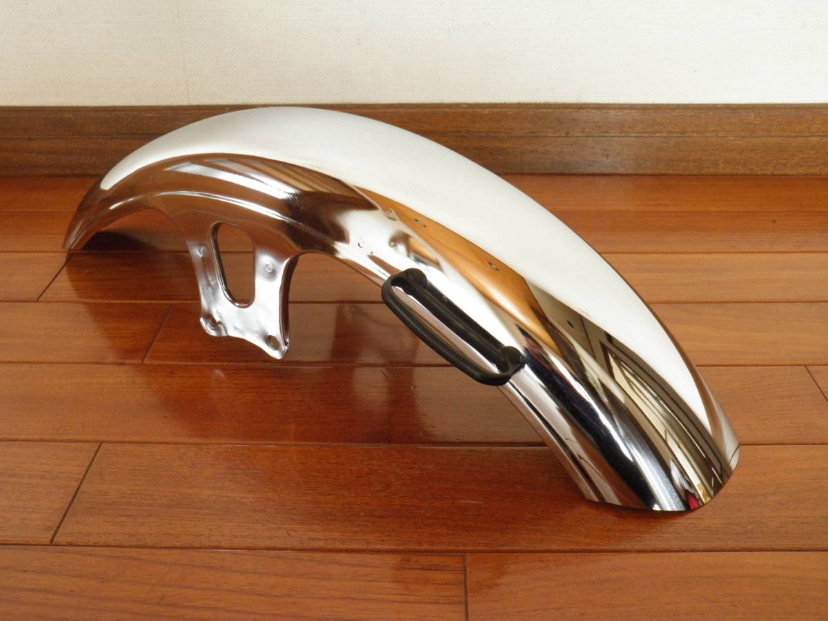 汎用 鉄 フェンダー メッキ⁄ゼファー400⁄χ 750 ゼファー110