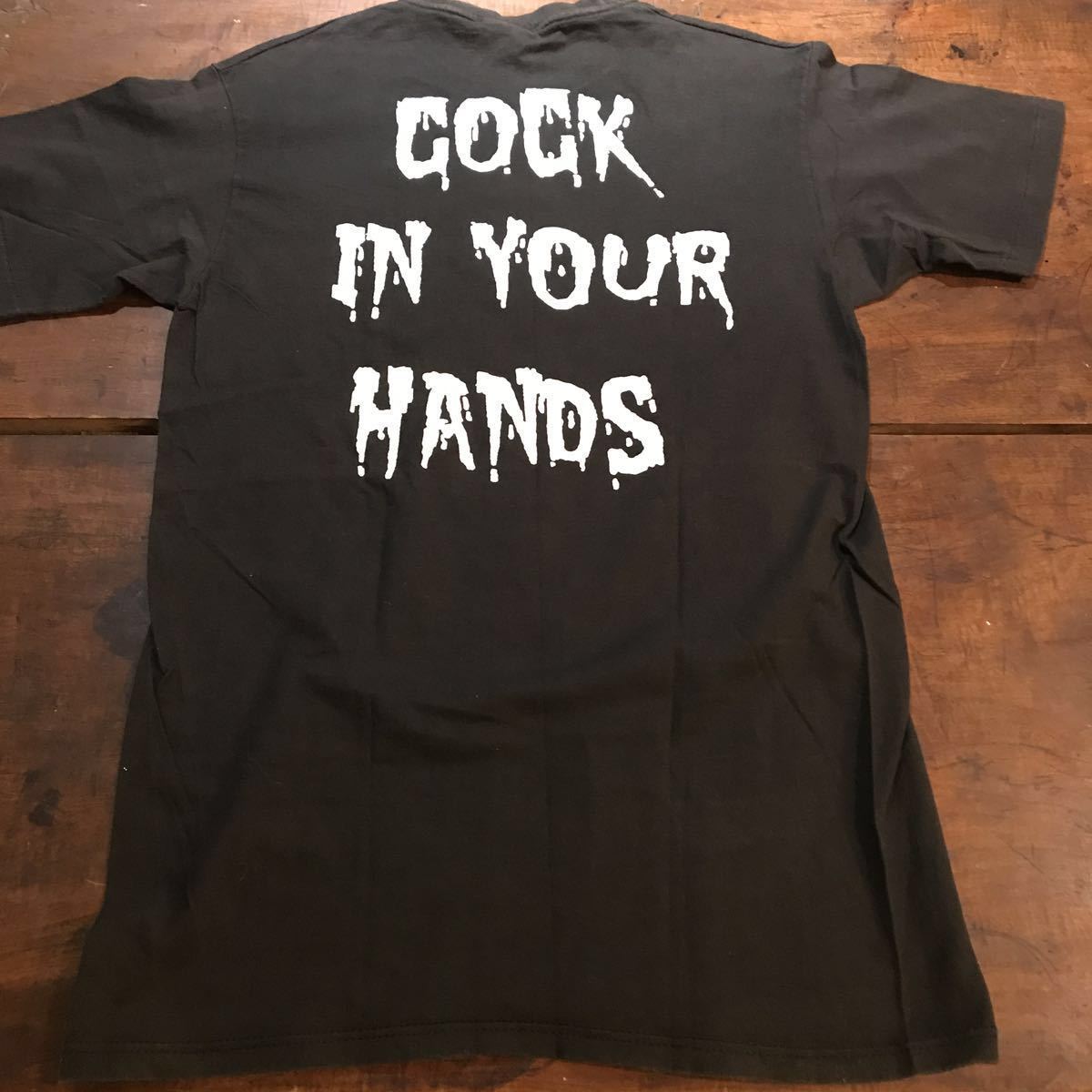 POGO PUNK Punk 1980S T-SHIRT VINTAGE SLAM JERKS CIRCLE Defunkd Oi 