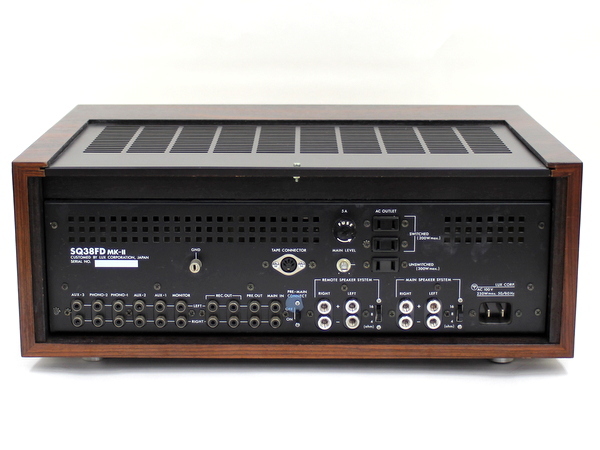 LUXMAN ラックスマン SQ38FD 真空管アンプ 。動作品 LUXMAN SQ38FDの